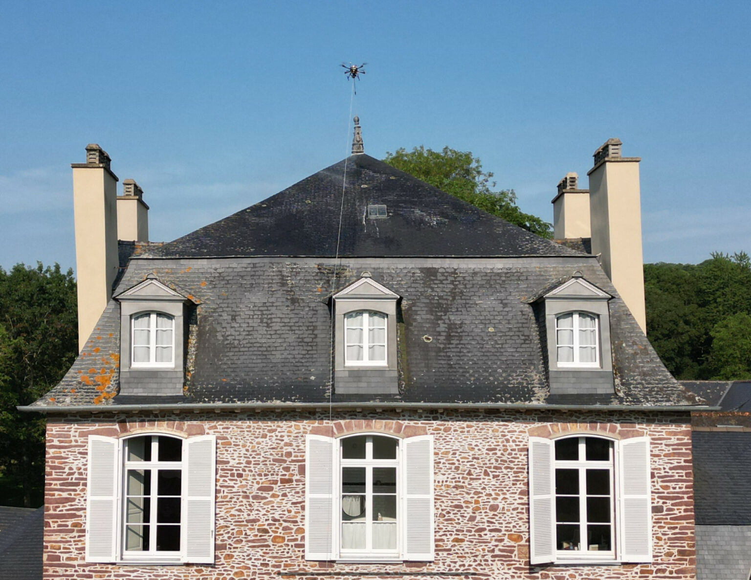 Nettoyage toiture Rennes
